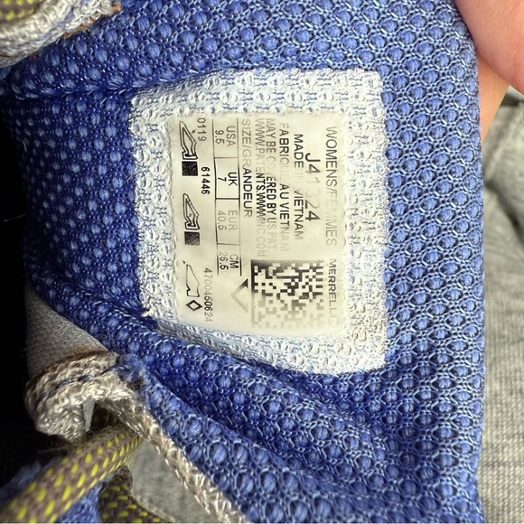 Merrell Women’s Gray Siren Edge 3 Q2 Trail Running Hiking Shoes - Size 9.5 - Picture 11 of 16